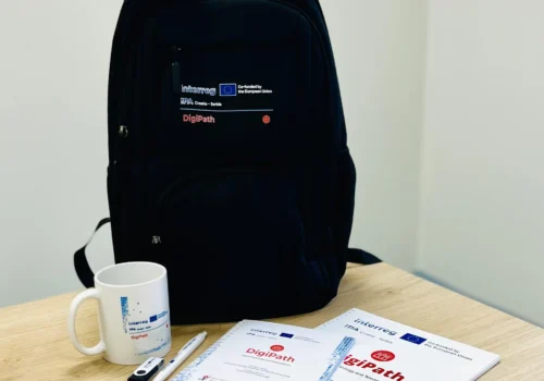 Uzorci reklamnog materijala koje je vodeći partner Institut za onkologiju Vojvodine  spremio za potrebe IPA Interreg projekta DigiPath